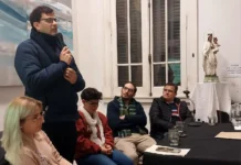 Presentaron el libro «Los Guardianes de la Catedral» en el salón parroquial