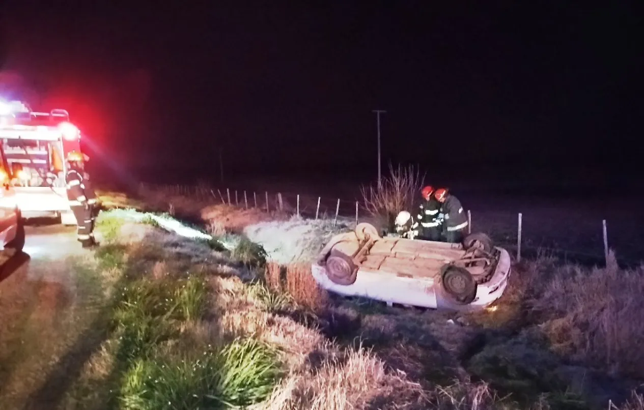 Jorge Lasala - Vuelco automotor sobre Ruta 5 1_11_11zon