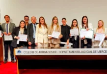 Juran nuevos matriculados y funcionarios judiciales