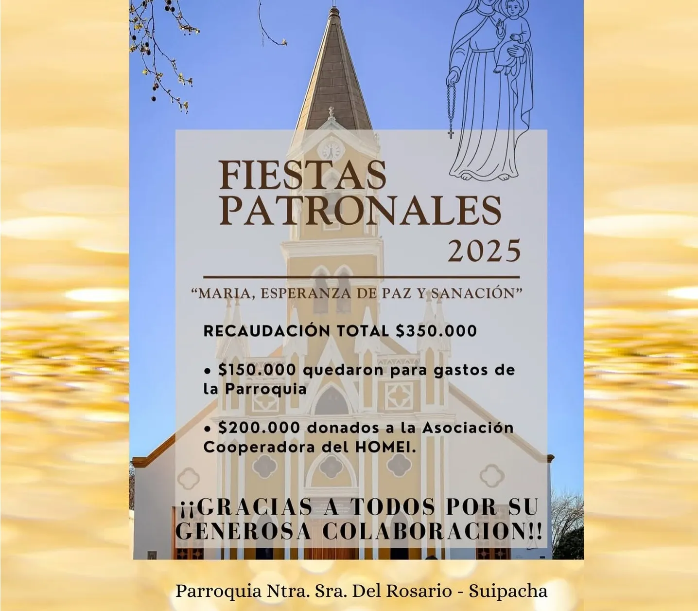 Parroquia Ntra. Sra. Del Rosario - Recaudacion Fiestas patronales_13_11zon