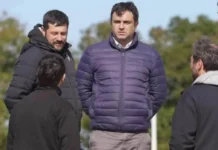 Encuentro de gestión y trabajo con vecinos de García