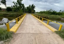 Se concretó la reparación del Puente Amarillo