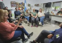 Funcionarios recorrieron centros de Jubilados