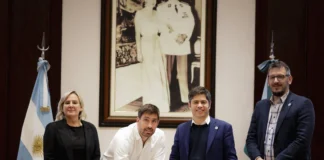 Ustarroz acuerda con Kicillof la llegada de equipamiento para Mercedes