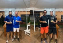 Tenis del circuito local con definiciones