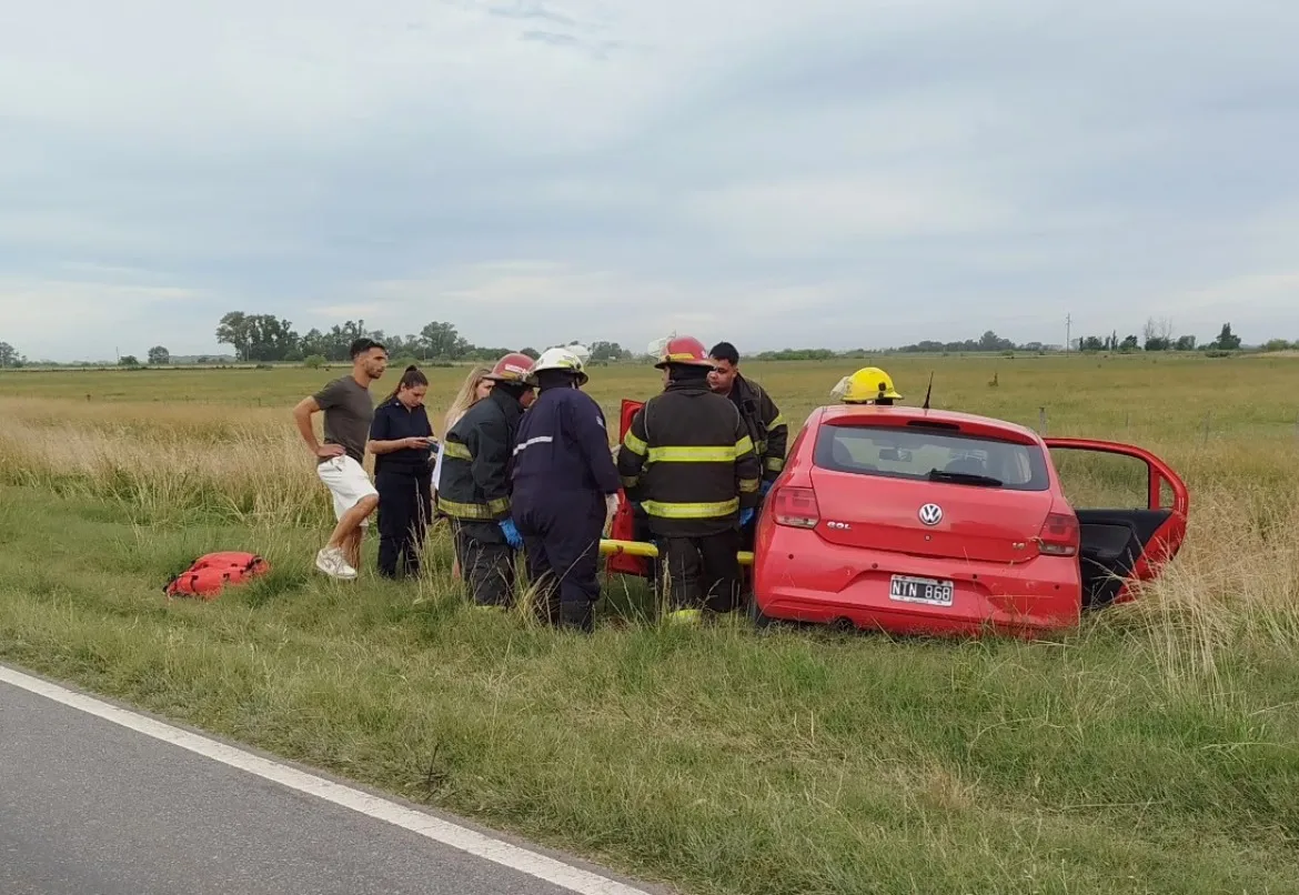 Jorge Lasala - Choque y despiste sobre Ruta 5 1_17_11zon