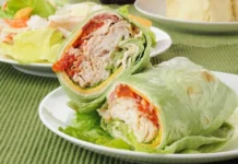 Arrolladitos de pollo y verdes