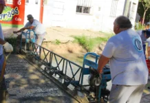 Avanza la pavimentación de la calle 43