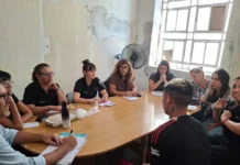 Desarrollan junta de preegreso en la Unidad 5 de Mercedes