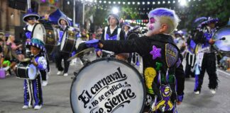 MAS IMAGENES DE LA PRIMERA NOCHE DE CORSOS EN MERCEDES
