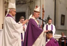 Emiliano Aguirre asumió como nuevo párroco de la Catedral: «Vuelvo a casa»