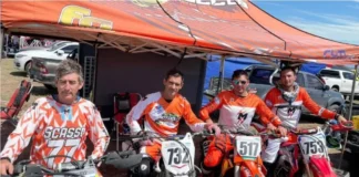 Nuevamente mercedinos se presentan en el Enduro del Verano