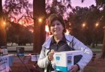 Graciela Ríos con cuatro palos