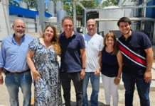 El ministro Katopodis posteó su visita a Lácteos Silvia