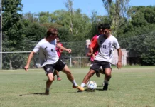 Club Mercedes afrontĂł su tercer amistoso