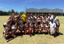 El hockey del Mercedes Rugby Club sumó rodaje en Moreno