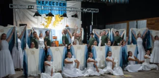 La memorable vigilia en La Trocha