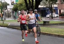 Laureano Rosa bronce en el Campeonato Argentino de Ruta