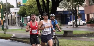 Laureano Rosa bronce en el Campeonato Argentino de Ruta