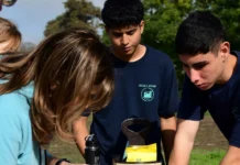 Alumnos de la Escuela Agraria participaron de encuentro en Luján