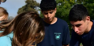 Alumnos de la Escuela Agraria participaron de encuentro en Luján