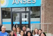 Estatales se movilizaron a ANSES en respaldo a reclamo por fondos previsionales