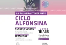 Ciclo Alfonsina: La palabra itinerante
