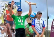 Emiliano Aldecoa presente en la Vuelta a Luján
