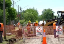 Aprueban redeterminación de precios para obra de cloacas en la Zona Oeste de la ciudad