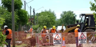 Aprueban redeterminación de precios para obra de cloacas en la Zona Oeste de la ciudad