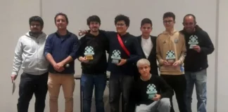 Ajedrecistas mercedinos en General Rodríguez