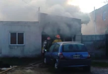 Incendio en una vivienda con pérdidas totales