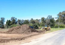 Provincia paralizó obras de la autovía en Ruta 41 y trabajadores fueron despedidos