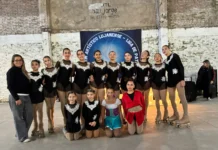 Debut del Club Mercedes en la Liga de Patín del Oeste