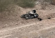San Juan: motociclista mercedino perdió la vida en accidente sobre Ruta 40