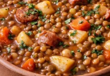 Guiso de lentejas