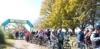 Éxito en la primera edición del duatlón rural en La Matera organizada por la Legión Mercedina con más de 600 atletas