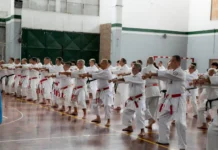 Encuentro Nacional en Mercedes de la Escuela Miyazato