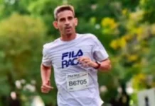 Martín Moras en los 10 k de FILA