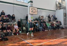 Exitoso inicio para la Liga de Voley Mercedina en el CEF 40