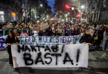 Mercedes se unió al grito nacional de «Ni Una Menos» con una masiva movilización