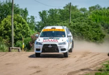 Luis Zuffo en el Rally de Salto