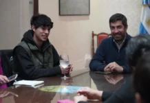 El intendente recibió al presidente de la Sociedad de Fomento del Barrio San Justo