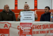Club Quilmes reunió más de 17 millones de pesos en el festival solidario por Martiniano