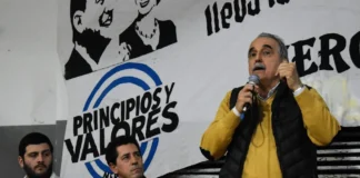 Guillermo Moreno pasó por Mercedes en acto de unidad en Club El Porvenir