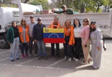 Mercedes volvió a demostrar su solidaridad con una importante colecta para el pueblo venezolano