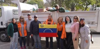 Mercedes volvió a demostrar su solidaridad con una importante colecta para el pueblo venezolano