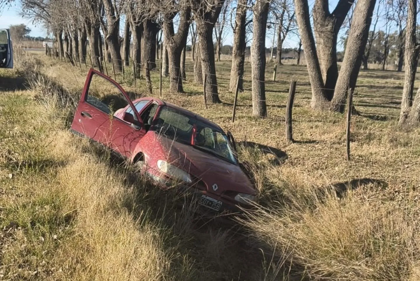 Jorge Lasala - Despiste automotor sobre Ruta 43 2_13_11zon