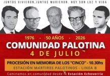 A medio siglo de la Masacre de San Patricio: conmemoración, memoria y el legado de los Mártires Palotinos