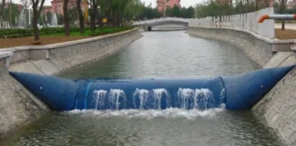 Proyectan instalar una presa inflable de tecnología china para regular el caudal del Río Luján